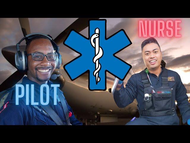 Following an EMS Airplane Pilot! Behind the scenes in Flight EMS.