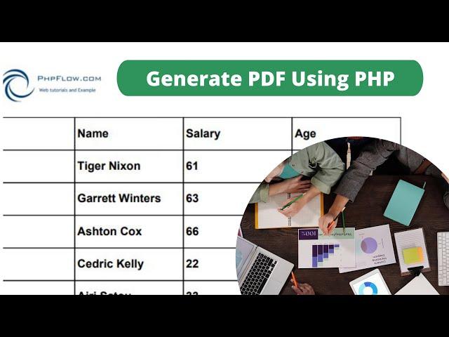 Create PDF with PHP Using FPDF| FPDF PHP Tutorial | How To Generate PDF Using PHP