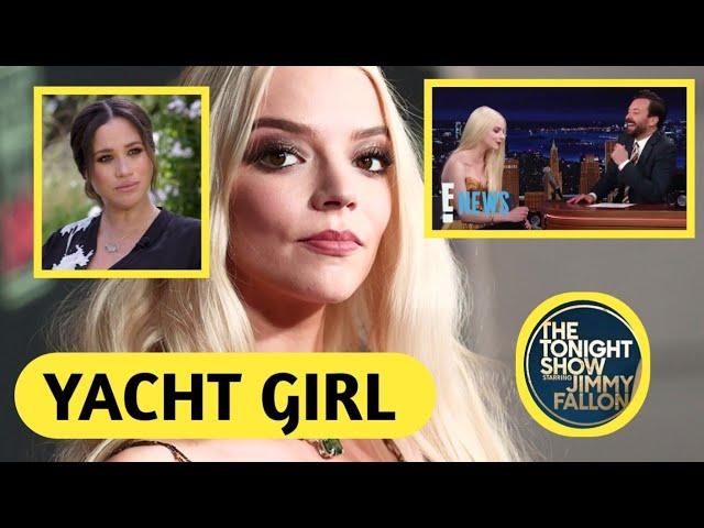 Anya Taylor-Joy drastically Humiliated Meghan Calling Her A Yacht Girl At Jimmy Fallon