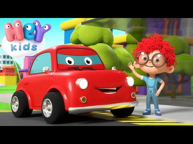 I'M A CAR Song  Cartoons And Songs With Cars For Kids - HeyKids