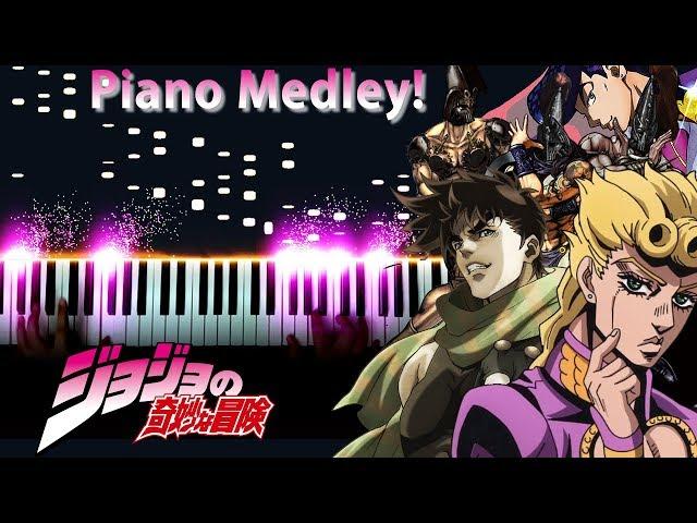 The Ultimate JoJo's Bizarre Adventure Piano Medley!!! - 500,000 Subscribers Special