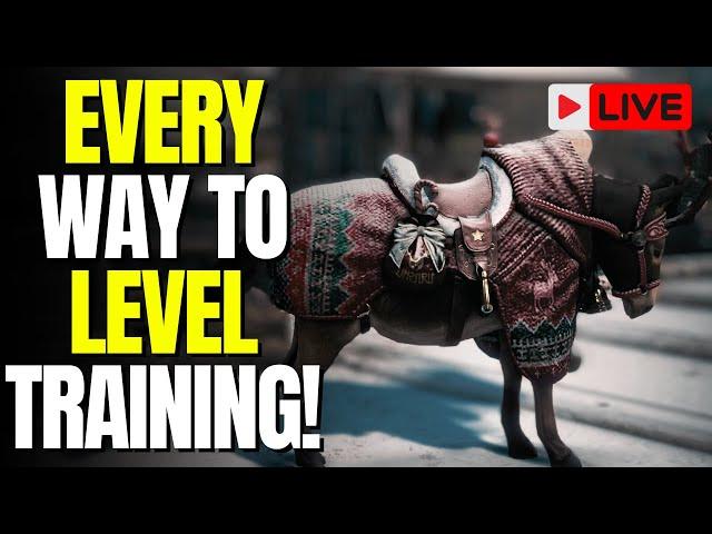 Every Way To Power Level Training In Black Desert Online