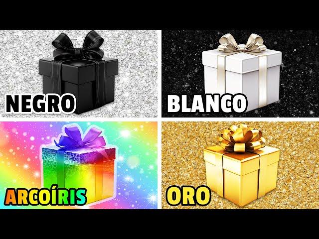 Elige 1 Regalo de 4  Choose Your Gift | Desafío de 4 Cajas de Regalo 