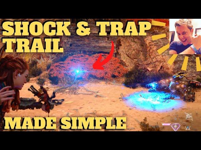 Horizon Forbidden West - Shock & Trap Trial Full Stripes (Hunting Grounds, The Daunt)