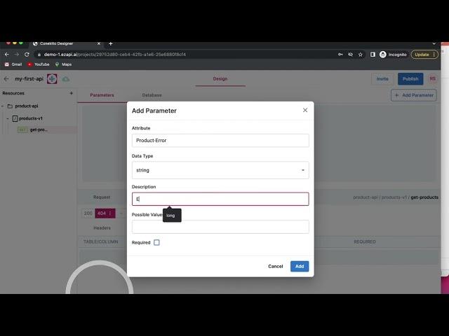 Conektto Product demo - API Lifecycle Fabric