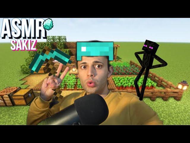 1 SAAT! MINECRAFT AMA SAKIZLI ASMR SURVIVAL HARDCORE!