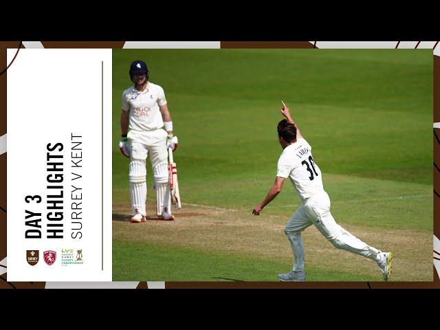 Highlights: Tom Lawes takes FIVE WICKETS as Surrey beat Kent by 10 wickets | Surrey vs Kent