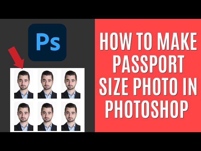 How to Make Passport Size Photo in Photoshop 2024 [Quick Guide]