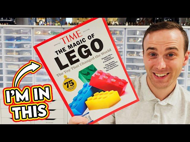 I'm in TIME MAGAZINE!? LEGO Special Edition