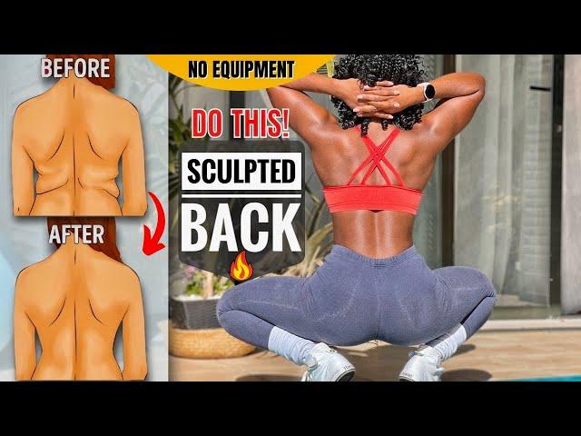 2 Week TONED BACK Exercises You Must Do | Strong Lean Back & Arms In Just 10 Mins