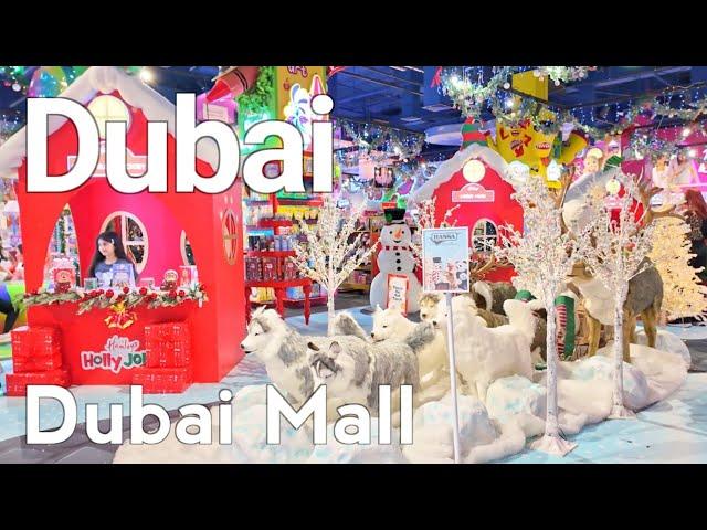 Dubai [4K] Amazing Dubai Mall, Largest Entertainment Destination Walking Tour 