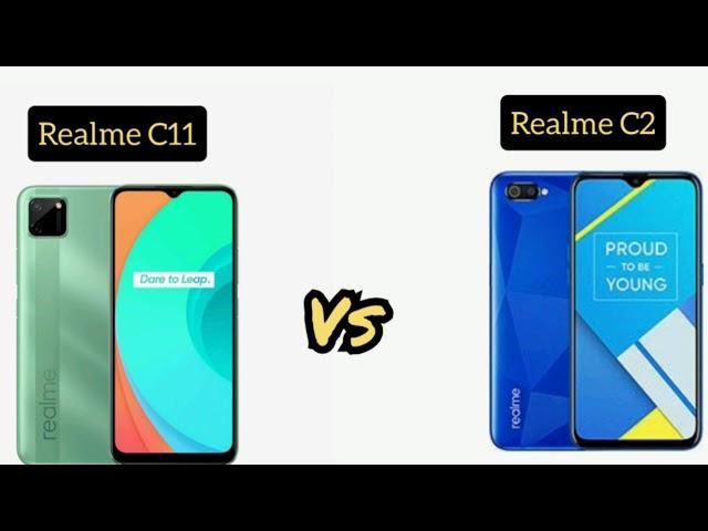 Realme c11 Vs Realme c2 me full comparison