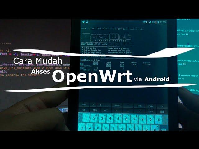 Access OpenWrt Router via Android Device