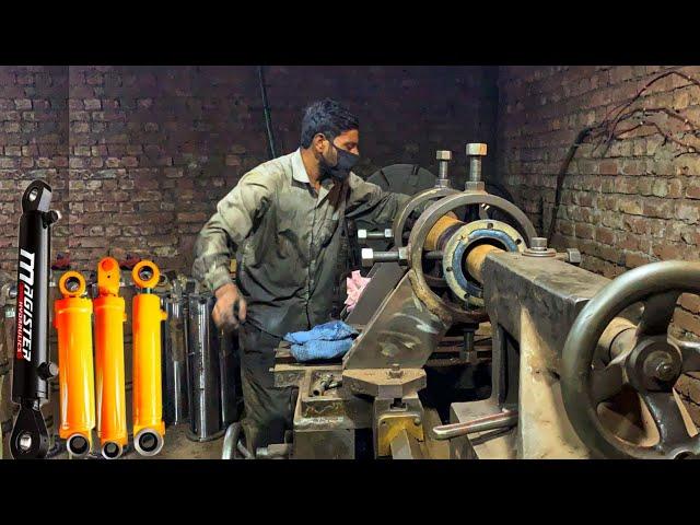 How Hydraulic Jack Are Made || Production Process of Heavy Duty Tractor Trailer Hydraulic Jack