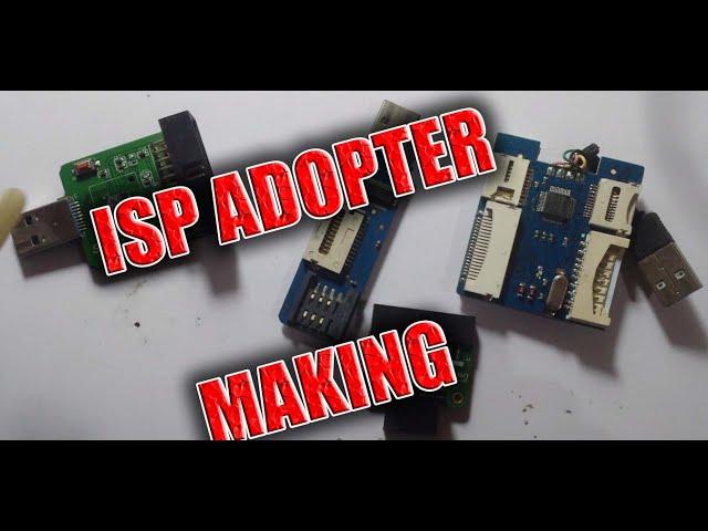 HOW TO MAKE USB ISP ADOPTER FOR MIRACLE EMMC PLU MRT EMMC TOOL UMT EMMC TOOL AND HYDRA EMMC TOOL