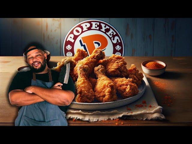 Popeyes Chicken Copycat Recipe with Uncle Dibbz