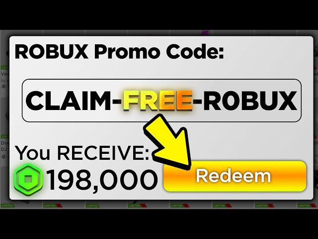 This *SECRET* Promo Code Gives FREE ROBUX! (Roblox June 2024)