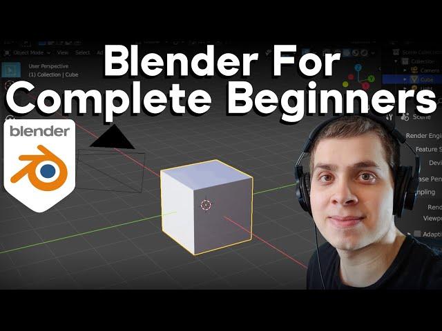 Blender Complete Beginner Tutorial Series - Introduction (Updated Tutorial Link in Description)