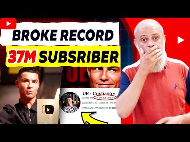 Cristiano Ronaldo YouTube Channel Broke Record || YT Tech Mentor