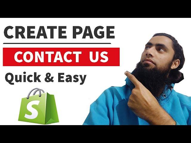 How to Create Contact Us Page in Shopify | ️100% Secure Contact Form