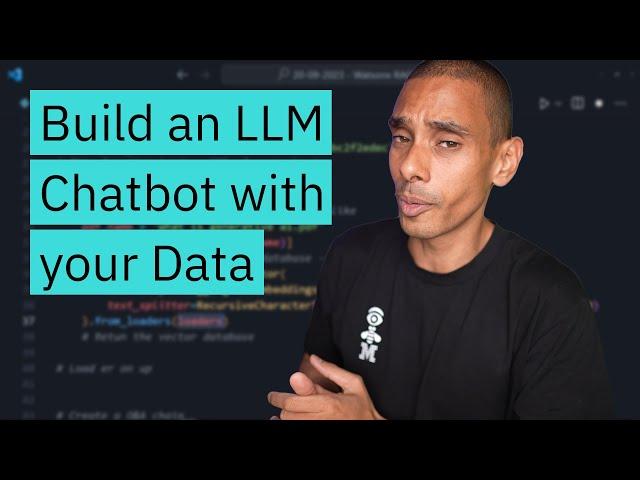 Build a Large Language Model AI Chatbot using Retrieval Augmented Generation