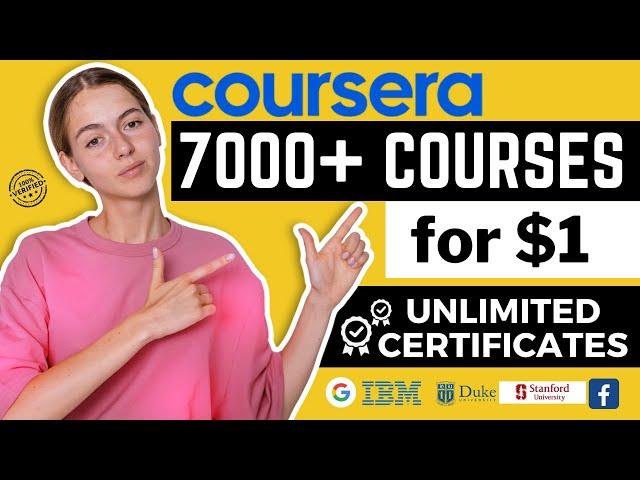 Coursera Offer ALERT | 7000+ Courses with Unlimited Certificates | Coursera Plus Discount June 2023