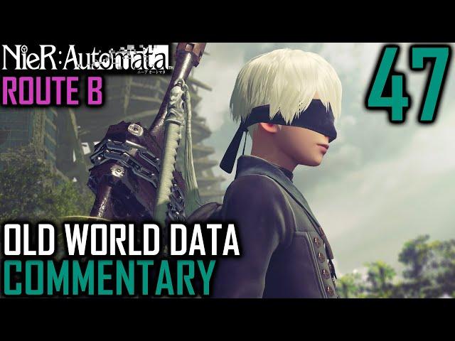 Nier Automata Walkthrough Part 47 - Pascal's Response To Nuclear Weapons (Route B)
