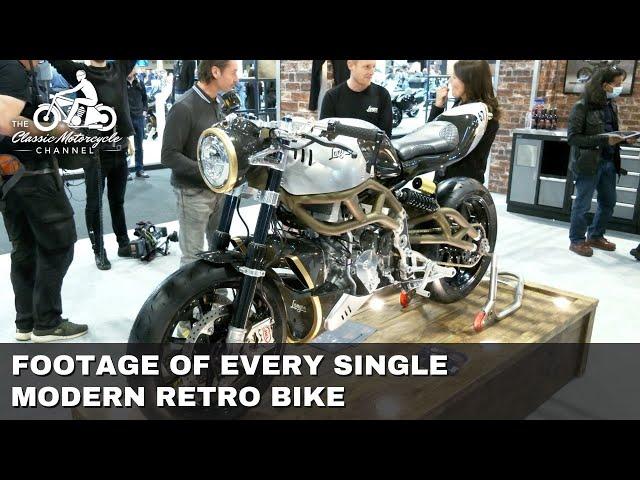 Modern Retro Motorcycles At Motorcycle Live 2021 NEC Birmingham