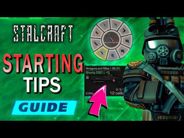 STALCRAFT STARTING GUIDE - DO THIS IF YOUR NEW - PRO TIPS TO STALCRAFT