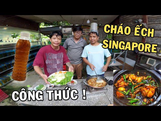 Anh Nhí Betta Mua Công Thức Làm Món CHÁO ẾCH SINGAPORE Đặt Biệt Của Ông Tư