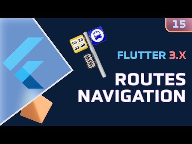  | Route navigation ~ Flutter