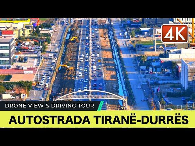 AUTOSTRADA TIRANE - DURRES, PAMJET ME TE FUNDIT NGA PUNIMET PER ZGJERIMIN ME 8 KORSI