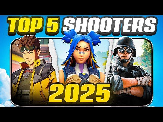 Top 5 MOBILE SHOOTER GAMES RELEASING IN 2025 (Android & IOS)