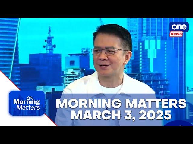 Escudero: VP Sara impeachment trial done by October | Morning Matters Supercut