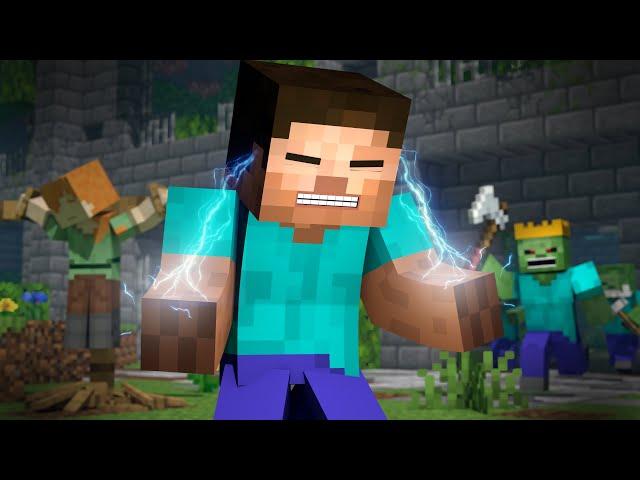 Steve become Herobrine - FULL ANIMATION