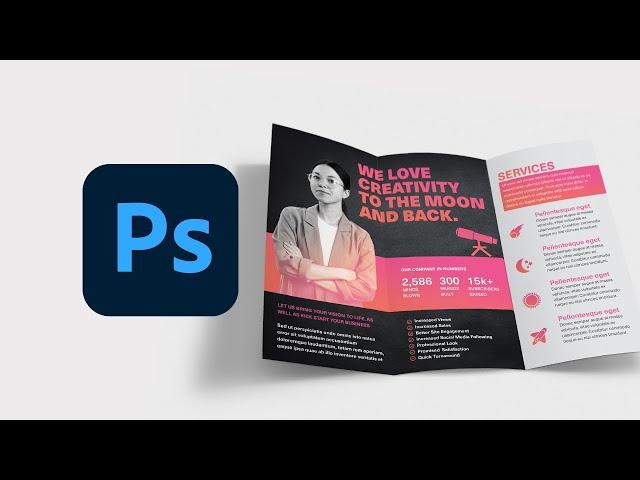 How to Make a Tri-Fold Brochure Template in Photoshop