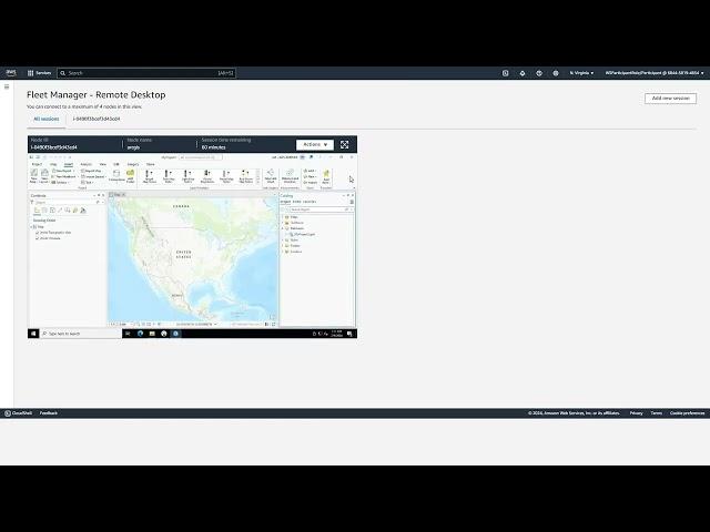 Creating an Amazon RDS SQL Server GeoDatabase and Connecting it to ArcGIS with Active Directory.