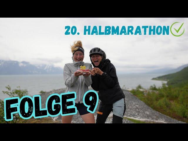 20. HALBMARATHON IN 29 TAGEN!⎮3000km zum Nordkap  ⎮Run & Bikepacking ‍️‍️ #Folge9⎮beatthemiles