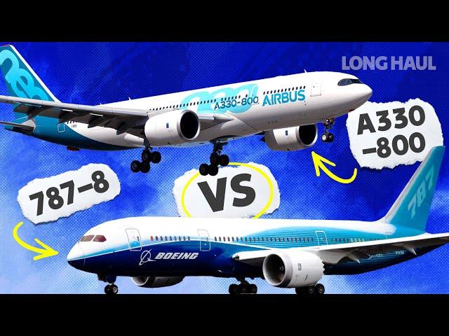 Comparing Small Widebodies: The Airbus A330-800 vs. Boeing 787-8