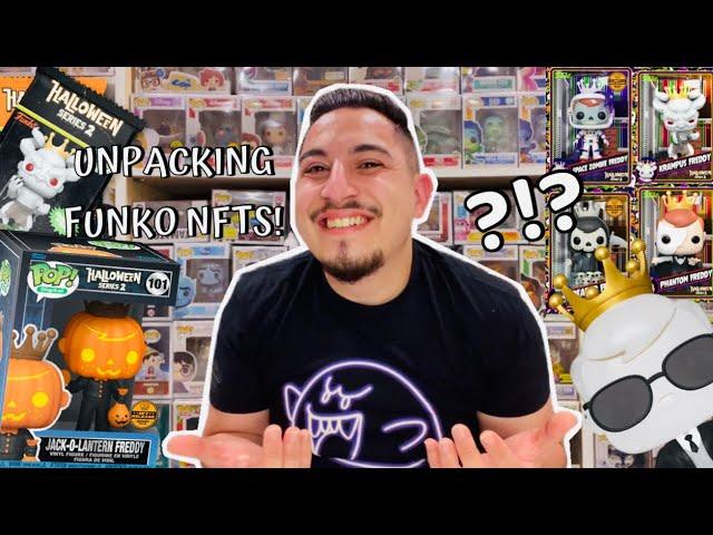 Opening Halloween Series 2 Funko NFT Packs | Physical Redemptions | PULLS?!