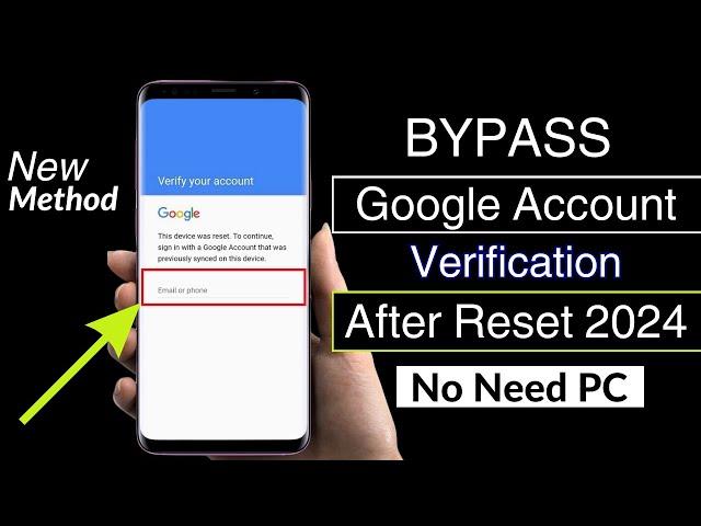 No More PC Required! How to Bypass Google Account Verification in 2024