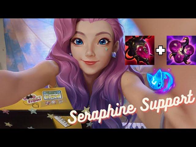 KDA All-Out Superstar Seraphine Support at your service! I love playing as Sera so much fun!
