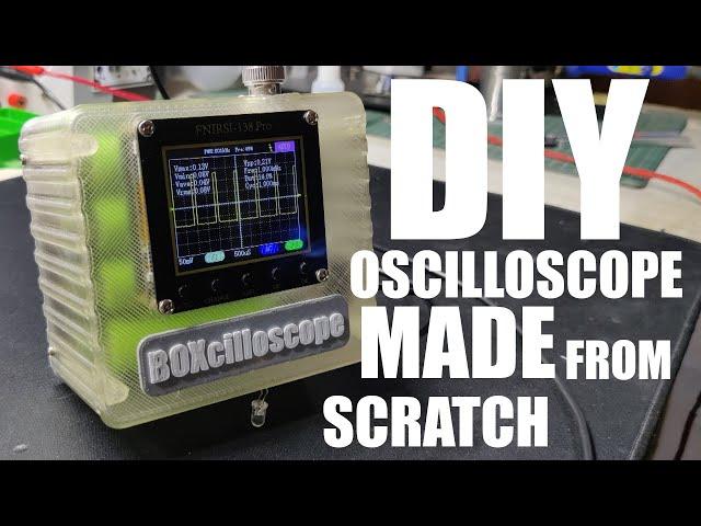 HOMEMADE DIGITAL OSCILLOSCOPE AKA BOXcilloscope