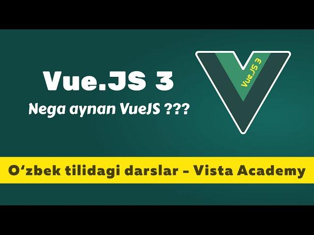 Nega aynan VueJS ??? @vistauz