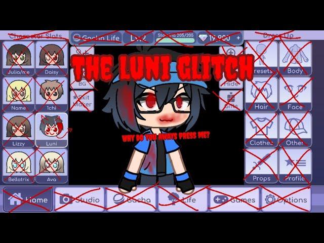 Scary luni gacha life glitch