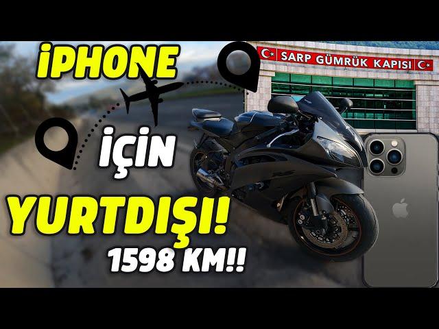 R6 İLE GÜRCİSTANDAN iPHONE ALMAK! BOMBACI SANDILAR! | MOTOVLOG #154