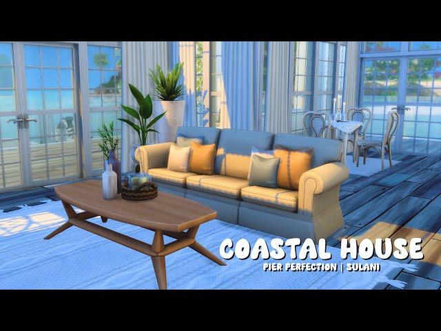 Coastal House  | The Sims 4 | Stop Motion build | No CC