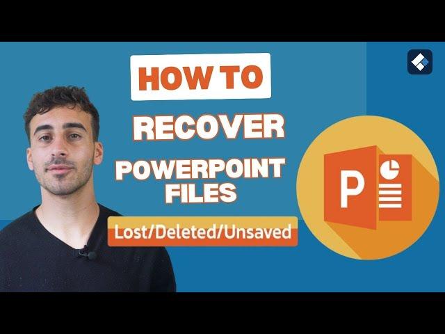 PowerPoint File Recovery: How To Recover Deleted/Lost/Unsaved PPT Files