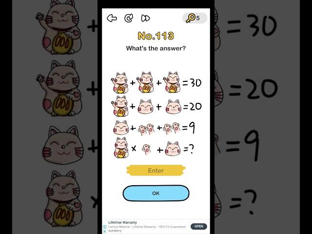 Brain out level 113 what's the answer walkthrough solution