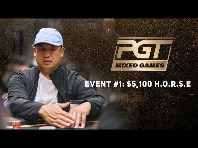 Mixed Games are Back! Jerry Wong Headlines $5,100 H.O.R.S.E. Final Table at the PokerGO Studio